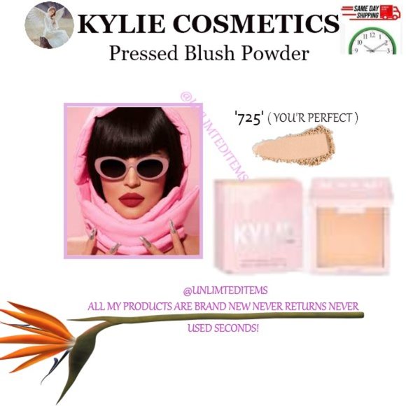 KYLIE COSMETICS Pressed Blush Powder 725 YOU’RE PERFECT - Picture 1 of 9